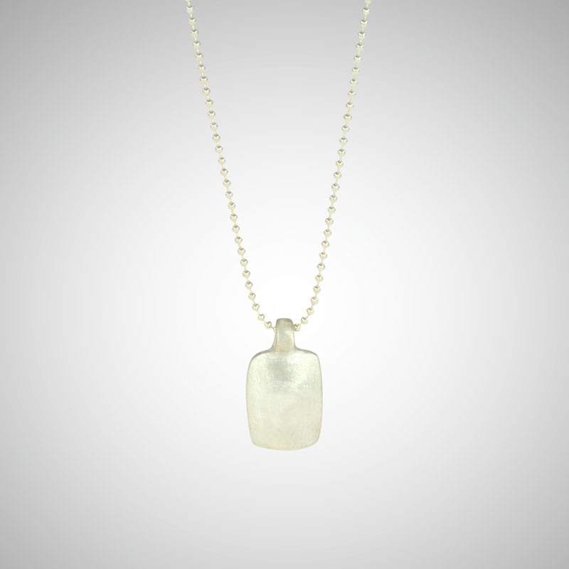 Small Silver Dog Tag