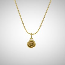 Yellow Gold Rosette