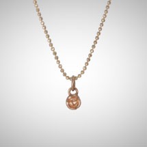 Rose Gold Tiny Rosette