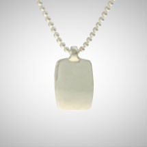 Medium Silver Dog Tag