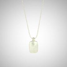 Small Silver Dog Tag